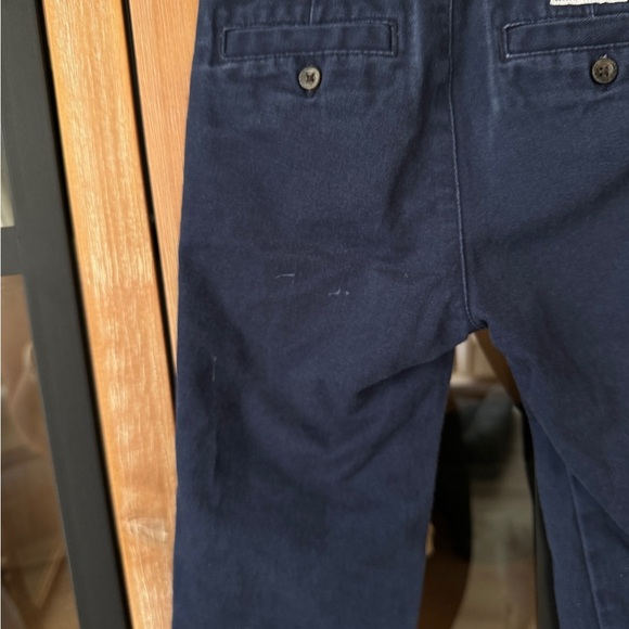 Janie & Jack twill navy pants trousers baby toddler boy formal pullon marine - Picture 6 of 7